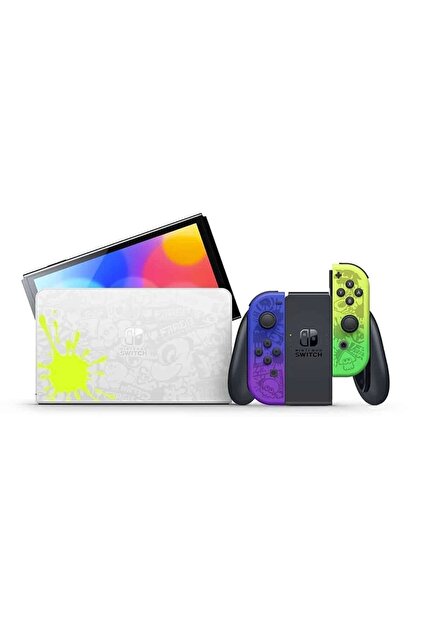 nintendo switch Oled Model Splatoon 3 Edition (ithalatçı Garantili