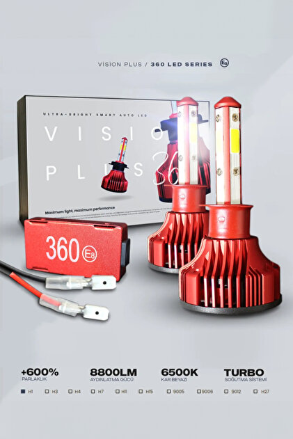 C9 360° Led Xenon Dob H1 34w 8800 Lumen - Fiyatı, Yorumları