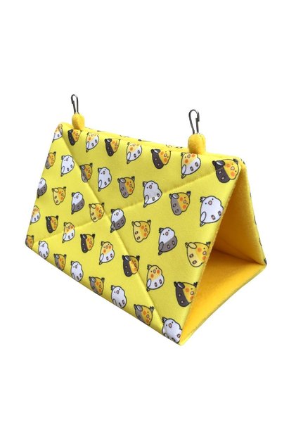 Cockatiel Nest Sleeping Hammock Tent Yellow Sltnhmk01