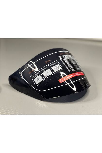 Scharf Jk-526 Uyumlu Black Vizör / Siyah Jk Yarım Kask Vizörü