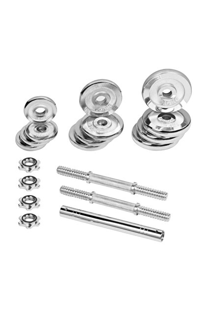 alpin fit Alpin Db-20 Krom Kaplama Metal Dambıl Seti - Fiyatı