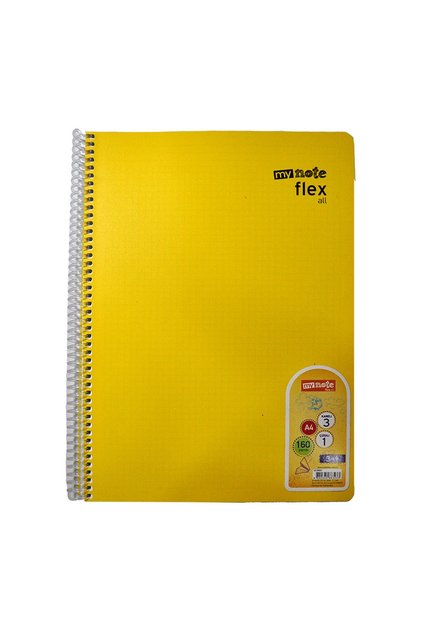 Flex All 3K 1Ç A4 160Yp Notebook - Yellow
