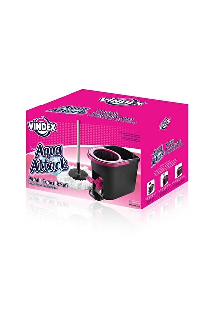 Vindex Aqua-attack Pedallı Temizlik Seti - Fiyatı, Yorumları