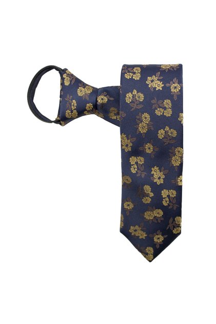 Patterned Zippered Tie