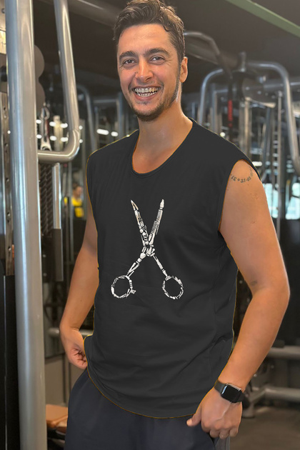 Sleeveless Sports T-Shirt Tank Top Sports Athlete Fitness Tank Top