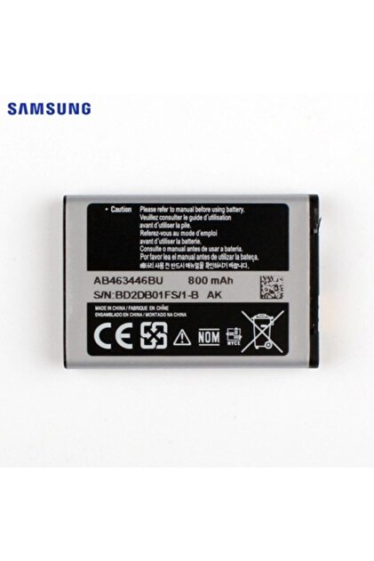 Samsung E1205 E1200 E1207 E250 E500 Pil Batarya Ab463446bu