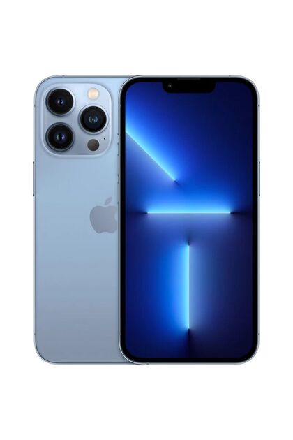 スマートフォン本体 Apple iPhone 13 Pro Max 128GB Apple Yenilenmiş iPhone 13 Pro Max 128 GB Sierra Mavisi Cep