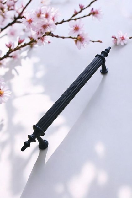 1. Sınıf Metal Zirve Siyah 128 Mm (12,8 CM) Mutfak , Dolap ,çekmece Kulpu