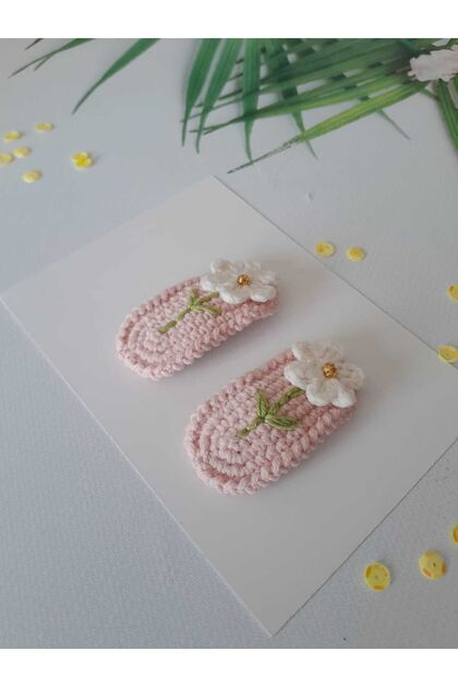 Papatya Model Handmade Organic 2-Piece Snap Buckle