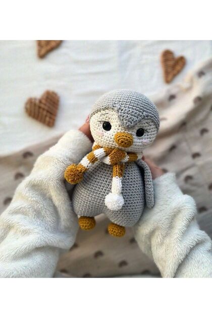 Amigurumi  penguen grin