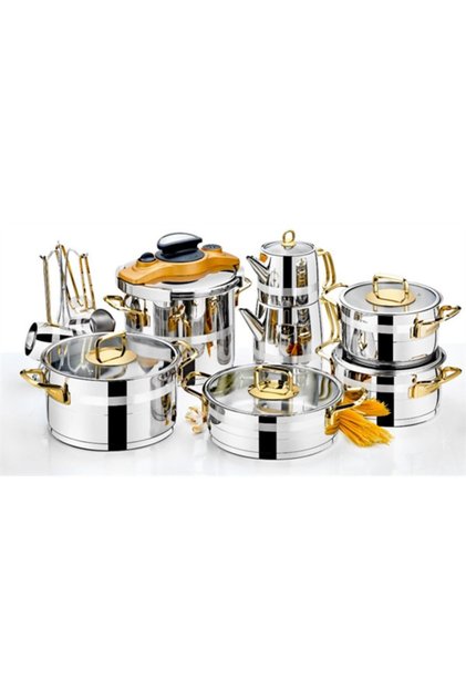 Safir Çeyiz Set Altın (18 PARÇA)
