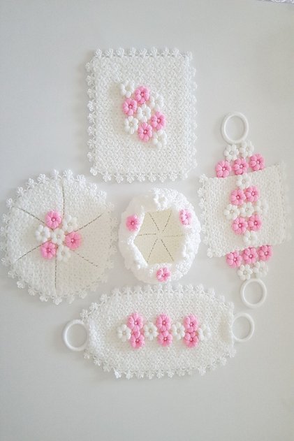 Hand Knitted Mega Bridal Dowry Fiber Set