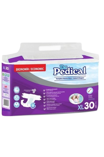 Eco Waistband Patient Diapers Extra Large (xl) 60 Pieces