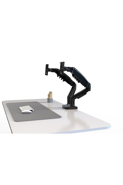 Nb F160 17-27" Vesa Monitor Stand Monitor with Double Arm Shock Absorber