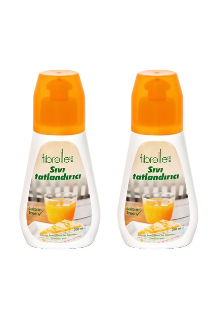 Sukraloz Sıvı Tatlandırıcı 200 ml (2'li Paket) - Kalorisiz Damla Tatlandırıcı Avantaj Seti