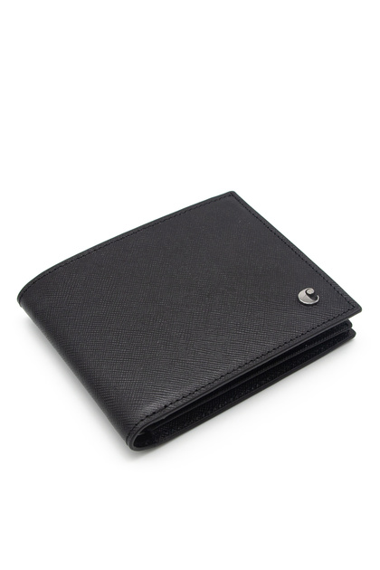 Black Wint Leather Men's Wallet 2363W17