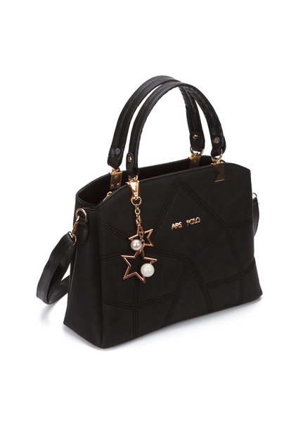 Women's Butterfly Black Hand and Shoulder Bag Handbag