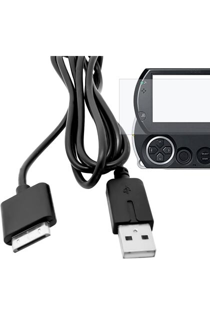 DNR Bilişim PSP GO Aktarım Güç Şarj Kablosu Sony PSP Go USB 2.0