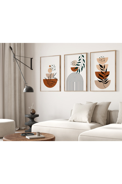 Framed Painting Set, Home Decoration Painting Models, 3 Piece Painting Set