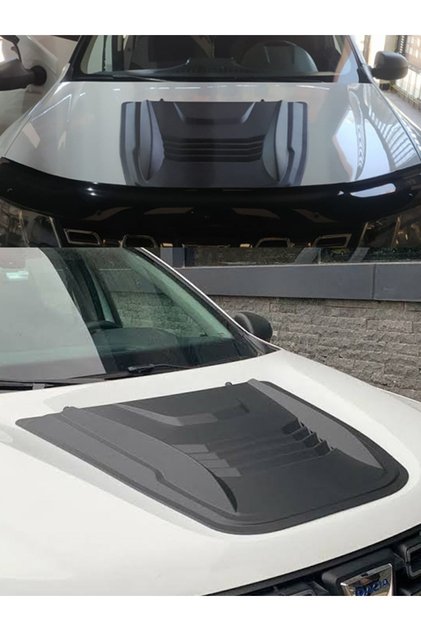 Dacia Duster Tüm Modellere Uyumlu Abs Plastik Scoop Kaput Kaplama
