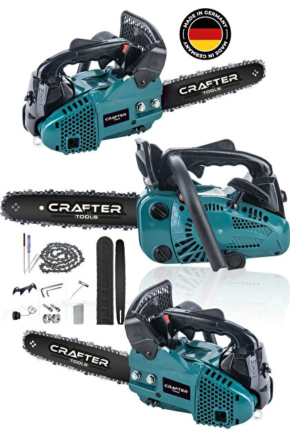 CRAFTERTOOLS Germany 25cc Mini Benzinli Testere Ağaç Odun Dal