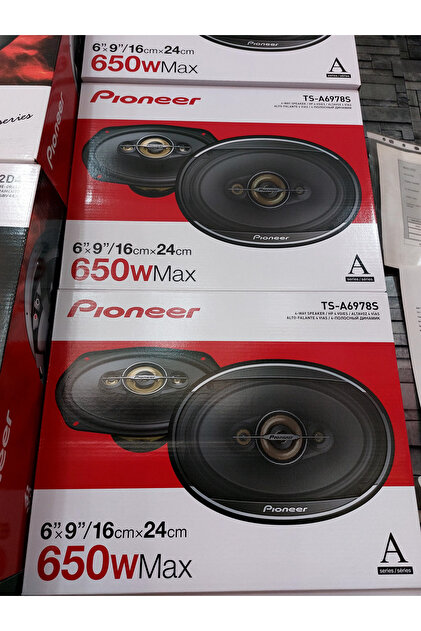 はち✨ ÖYKÜ SOUND ŞOOK FİYAT PIONER 6978S OVAL HOPARLÖR 650WAAT 6X9