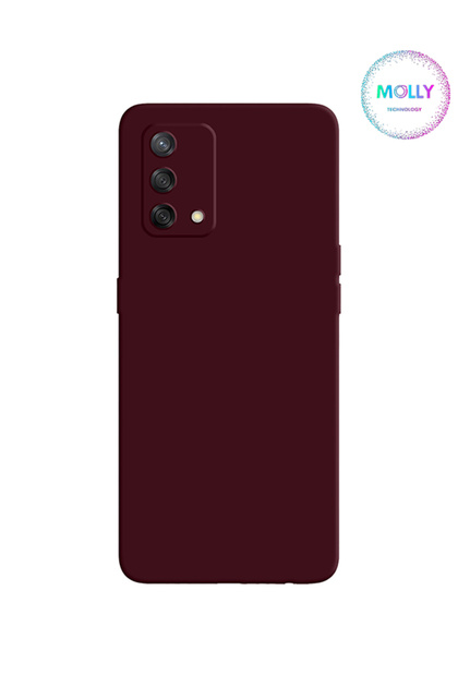 Velvet Silicone Case Inside Liquid Rotten Cherry for Oppo A74