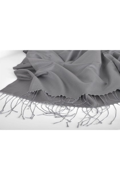 Silky Shawl - Silver-Smoked