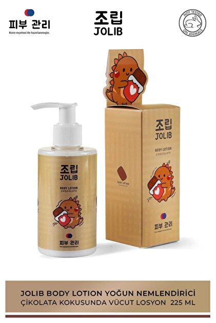 乳液・ミルク jiyong Jolib Body Lotion Yoğun Nemlendirici Benzersiz Çikolata Kokusunda