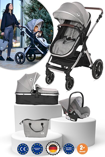 LORELLİ Lorelli Viola Travel Sistem Bebek Arabası - Pearl Beige
