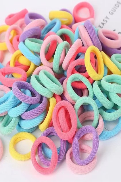 10'lu Renkli Lastik Toka Seti