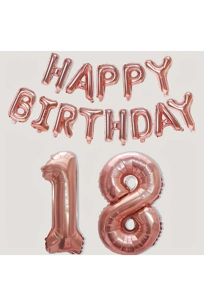 18 YAŞ FOLYO BALON SET