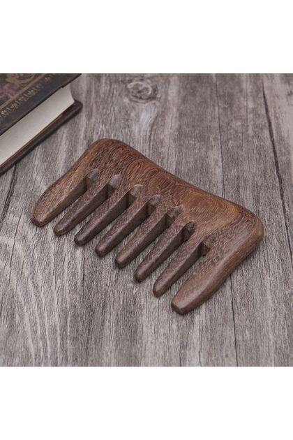 Scented Wooden Comb Hair Comb That Massages the Scalp, Made from Rosewood, At-102- 10 cm