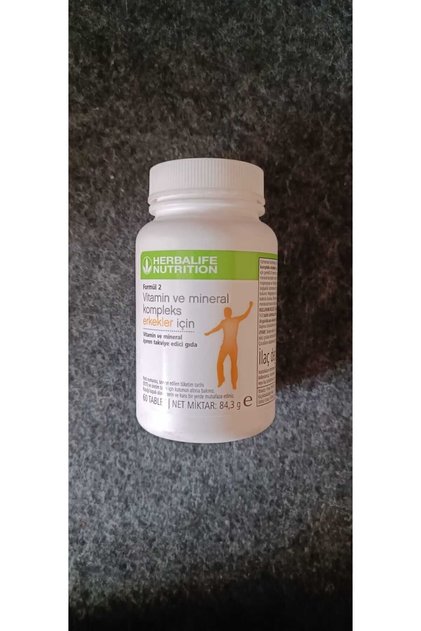 Formül 2 Vitamin Ve Mineral Kompleks Erkekler Için 60 Tablet