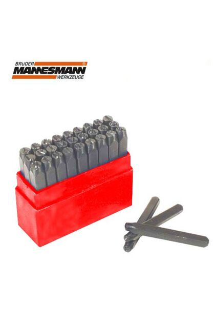 Mannesmann Harf Zımba Seti 6mm - Fiyatı, Yorumları