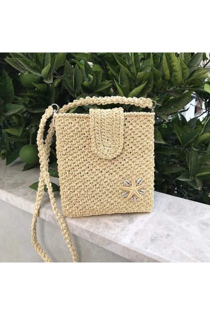 Straw Color Starfish Paper String Bag (Gift Product)