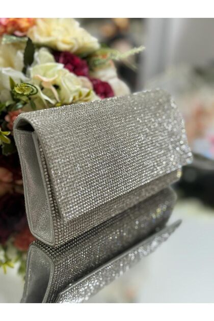 EVENING DRESS BAG MINI ALL STONES