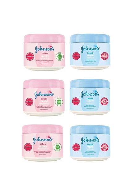 Johnsons Baby Unperfumed Vaseline 100 ml 3 PCS + Perfumed Vaseline 100 ml 3 PCS