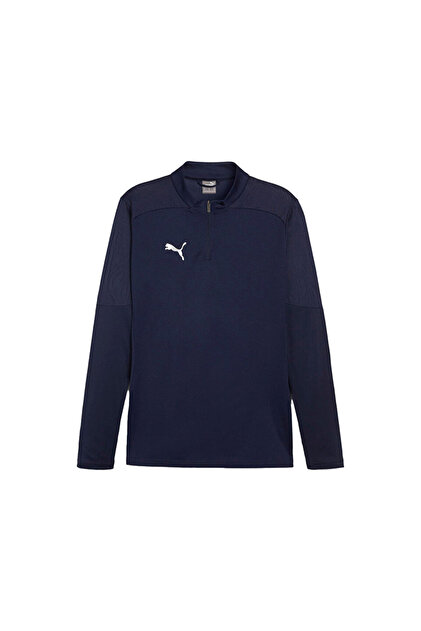 Puma Teamfinal Training 1/4 Zip Erkek Futbol Antrenman Uzun Kollu