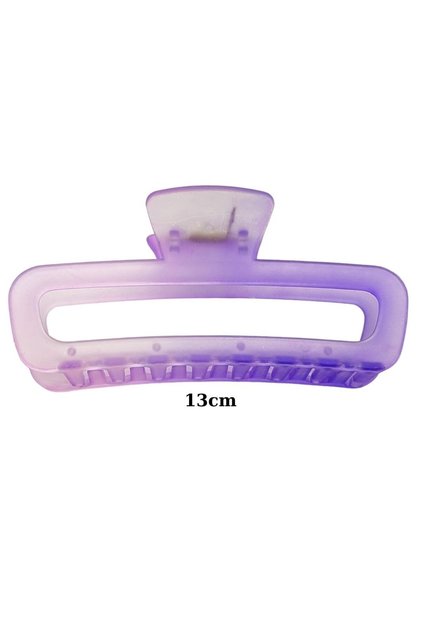 Women's Purple Latch Buckle Hair Clip Latch Buckle