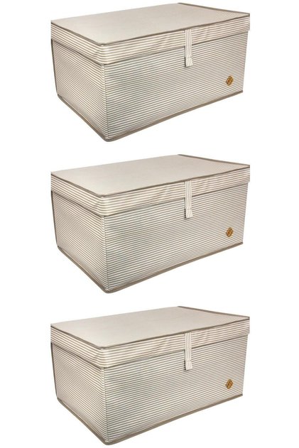 3 Pieces-Multi-Purpose Box Mega Plus Brown