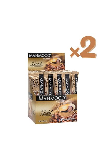 Gold Instant Granulated Coffee 48 Pieces X 2 g (Set of 2)