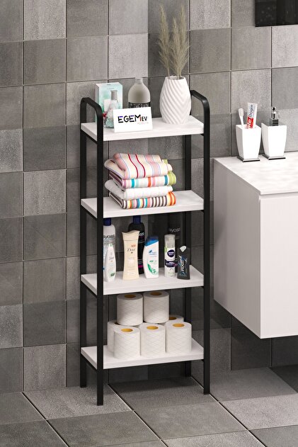 ODİNA Banyo Düzenleyici Mutfak Rafı Banyo Dolabı Çok Amaçlı Dolap