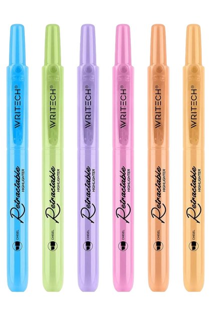 6 Color Push-Paste Phosphorescent Pencil Pastel Colors American Production High Quality Money Back Guarantee Wri̇tech