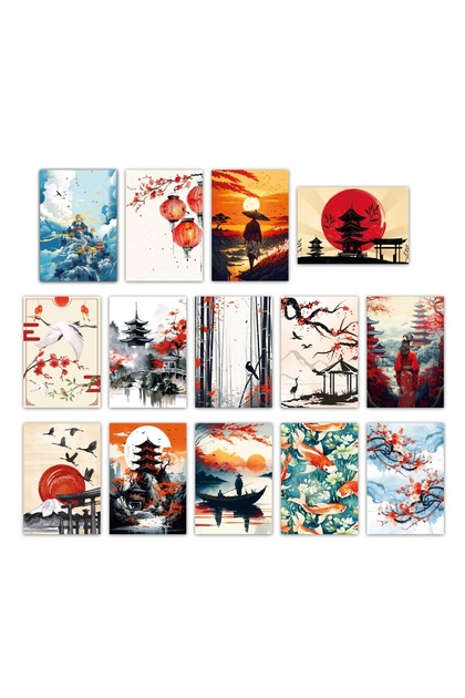 Dokuz Yayınları Tüm Japon Klasikleri Her Kitaba Kartpostal