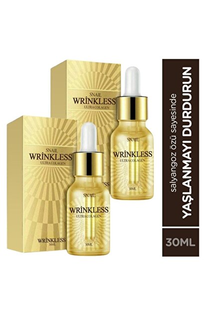Wrınkless Snail Cream ULTRA COLLAGEN FACİAL SERUM SALYONGOZ OZLU