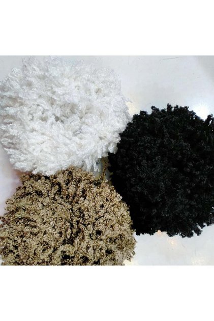 3 Puff Buns Arab Hair Bun Buckle