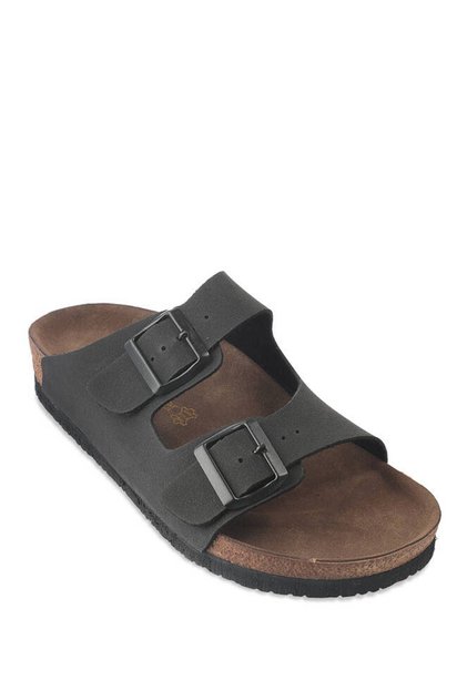 Men's Black Slippers Sa11Se010