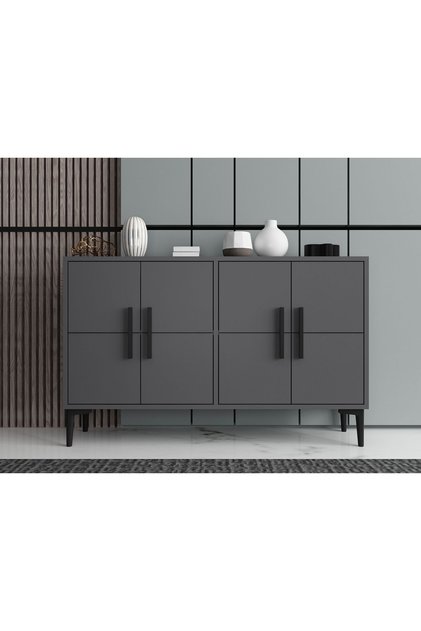 Lavel 120cm Konsol, Tv Sehpası, Tv Ünitesi, Kahve Köşesi, Banyo Dolabı, Çok Amaçlı Dolap,Ayakkabılık