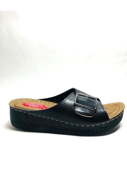 Hyacinth Light Sole Full Orthopedic Anatomical Women's Single Buckle Slippers